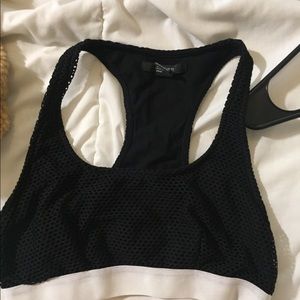 Black Sports Bra